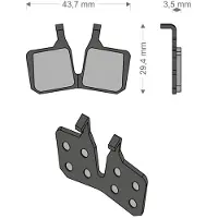 Brenta Ciclo Mt5/mt7 Magura Gesinterde Remblokken
