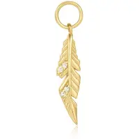 Ania Haie AH EC052-02G Pop Charms Dames Hanger - Sieraad - Zilver - Goudkleurig - 925 Zilver - 5 mm breed - 20 mm lang