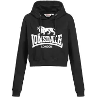 Lonsdale Sweatshirt 'Roxeth' zwart / wit