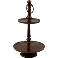 Mansion Atmosphere Etagere antiek goud 2 plateaus