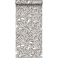 Origin Wallcoverings behang palmbladeren klei grijs - 53 cm x 10.05 m - 347439