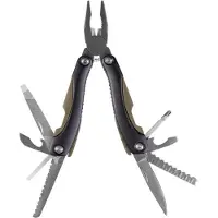 Miltec - Multitool - Zakmes - Tactical Knife - Outdoor - Kombi Tool - ABS/Aluminium - 15.5cm - Olive Green