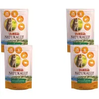 IAMS Naturally Cat Adult Lam&Rijst - Kattenvoer - 4 x 700 g