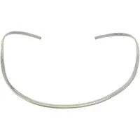 Behave – Ketting - Zilveren Spang – Massief 925 Sterling Zilver – Hand gesmeed