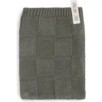 Knit Factory Washand Ivy - Khaki - 12 x 24 cm