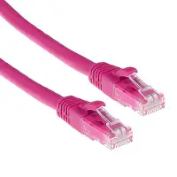 Intronics CAT6A UTP, 2 meter, Cat6a, RJ-45, RJ-45, roze