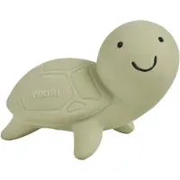 Tikiri Mijn Eerste Oceaandiertje - Schildpad - Natuurlijk Rubber - Met Belletje - 0 Jaar