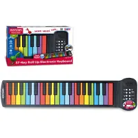 Bontempi - Roll Up Piano - 37 toetsen - Speelgoed muziekinstrument
