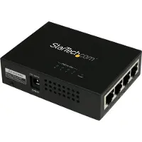 StarTech.com PoE+ injecteur - - POEINJ4G - 4 Gigabit-poorten - 120 Watt - Wandmontage