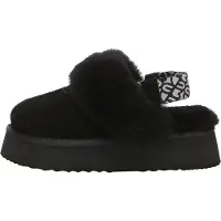 EVER AU Huisschoenen 'Wagtail' zwart