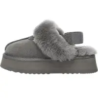 EVER AU Platformpantoffels met verwijderbare riem voor dames-WAGTAIL