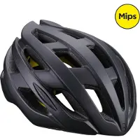 BBB Cycling Hawk MIPS Racefiets Helm - Wielrenhelm - Fietshelm Volwassenen - Mat Zwart - Maat L - Fietshelm MIPS - BHE-153