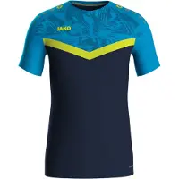 Jako Functioneel shirt blauw / donkerblauw / geel