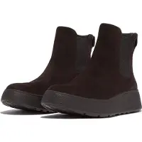 FitFlop F-mode suede flatform chelsea boots