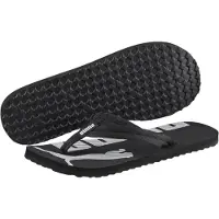 Puma Teenslippers 'Epic Flick V2' zwart / wit