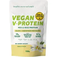 Gold Nutrition V-Protein Kombucha Vanille Vegan Proteïne 720g