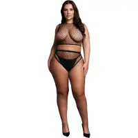 Le Désir Prachtig tweedelig stuk met crop top - Plus Size
