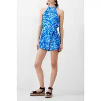 French Connection Avalina Delphine Jumpsuit Blue Size: 16 | Rompers Outlet | Dames | Blauw