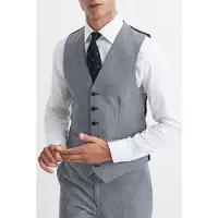 Reiss Grange Waistcoat — Waistcoats Maat: 38 | Gilets Outlet | Heren | Grijs