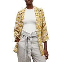 AllSaints Carina Oniyuri Kimon Yellow Maat: 34 | Badjassen Outlet | Dames | Geel