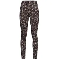 Pinko Loto Pantalone Georgette Stret Black/nude Size: M | Leggings Outlet | Dames | Zwart