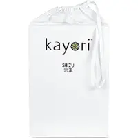 Kayori Laken Shizu Wit (Percal)-160 x 260 cm (1-persoon)