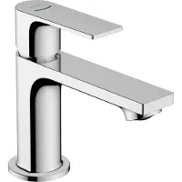 Hansgrohe Rebris E - Fonteinkraan - Toiletkraan - Ééngreeps bediening - Zonder waste - 80mm maat - Voor koud water - Chroom