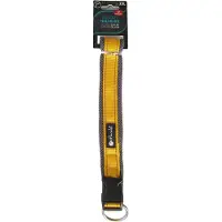 Petlando Hondenhalsband Outdoor Oker&Grijs - Klikhalsband - Xxl 60-65x4 Cm