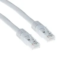 ACT Cat6, 10 meter, 10 m, Cat6, U/UTP (UTP), RJ-45, RJ-45, Wit