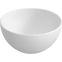 Boss & Wessing Waskom bws caadop rond 24 cm keramiek mat wit