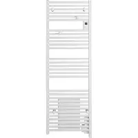 Boss & Wessing Elektrische Handdoekradiator BWS Dry 183.7x55 cm Digitaal Met Blower 2000W Wit
