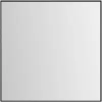 Boss & Wessing Spiegel bws bella met frame 100 cm mat zwart