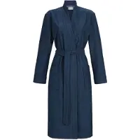 Ringella Blauwe uniseks badjas badstof | Maat XL