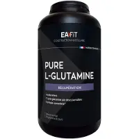 EA Fit EAFiT Construction Musculaire Pure L-Glutamine - Acide aminé - L-Glutamine poudre - 243 g