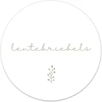 Label2X Muurcirkel lentekriebels