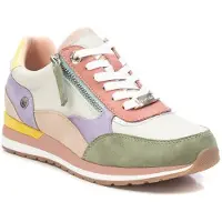 Refresh Dames Trainers 171503 multicolour (37), Plat, Veters, Ritssluiting, Casual, Veelkleurig 17150307-MULTICOLOR