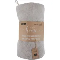 Antonio Microvezel handdoek 70x140 cm – Zachte sneldrogende handdoek - Beige