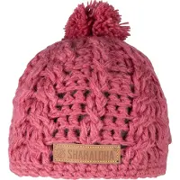 Shakaloha Gebreide Wollen Muts Heren & Dames Beanie Hat van schapenwol met fleece voering - Broh Beanie Fuchsia Unisex - One Size Wintermuts