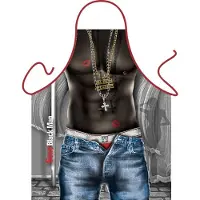 Benza Black Man - Sexy Grappig Leuk Kookschort Keukenschort