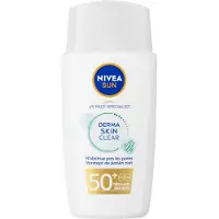 Nivea 3x Uv Face Specialist Derma Skin Clear Fluid Spf 50+ 40 Ml