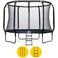 BLITS Urban trampoline - Ø 244 cm - Zwart