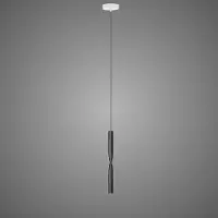 Estiluz Flow Hanglamp 41 cm | Black | White