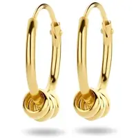 The Jewelry Collection Geelgouden Oorringen ringetjes 4023397