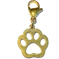 Yehwang bedel poot afdruk hond of kat - charm - kleur goud - mooi cadeau - dier - pawn - handige sluiting