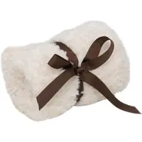Animal Boulevard CURL PLUSH Deken - Kleur: Wit - Maat S: 110x75 cm
