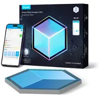 Govee Glide Hexagon Light Panels Ultra | Wi-Fi + Bluetooth | 1 paneel | Uitbreiding