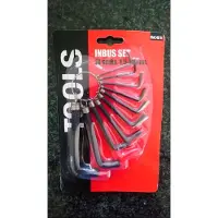 Tools Professionele Inbussleutelset | Inbus set | Inbussleutels | Inbus 10-delig | 1.5 t/m 10 mm