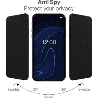 Mobilize Privacy Glass Screen Protector - Black Frame - for Samsung Galaxy A16 4G/5G