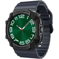 Spigen Rugged Armor Case voor de Samsung Galaxy Watch Ultra (2024/2025) - Matte Black