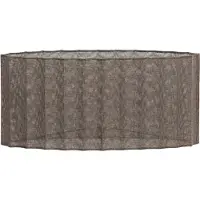Light & Living Lampenkap ovaal disli - 38x17.5x19cm
